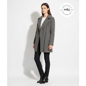 Jack By BB Dakota Tweet Zip Up Coat Gray Women S